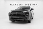 Maxton Parts - Frontlippe passend für Toyota RAV4 Adventure Mk5 schwarz Hochglanz