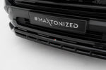Maxton Parts - Frontlippe passend für Toyota RAV4 Adventure Mk5 schwarz Hochglanz
