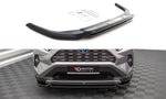 Maxton Parts - Frontlippe passend für Toyota RAV4 Mk5 schwarz Hochglanz