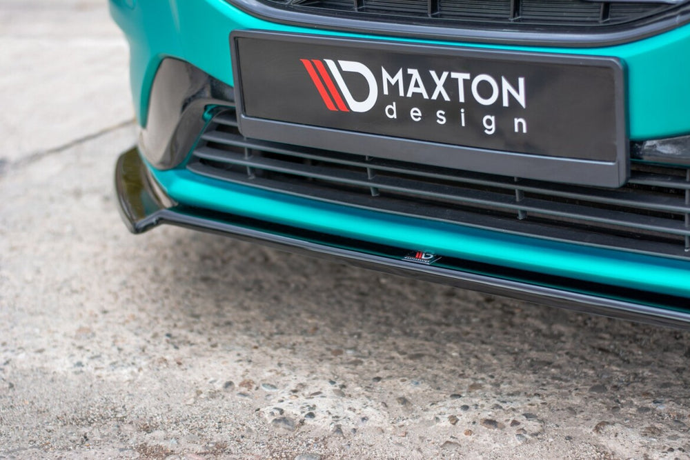 Maxton Parts - Frontlippe passend für Volvo V40 R-design schwarz Hochglanz