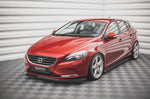 Maxton Parts - Frontlippe passend für Volvo V40 schwarz Hochglanz