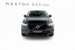 Maxton Parts - Frontlippe passend für Volvo XC60 Mk2 schwarz Hochglanz