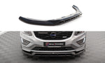 Maxton Parts - Frontlippe passend für Volvo XC60 R-Design Mk1 FL schwarz Hochglanz