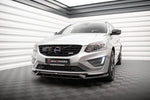 Maxton Parts - Frontlippe passend für Volvo XC60 R-Design Mk1 FL schwarz Hochglanz