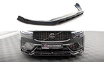 Maxton Parts - Frontlippe passend für Volvo XC60 R-Design Mk2 FL schwarz Hochglanz