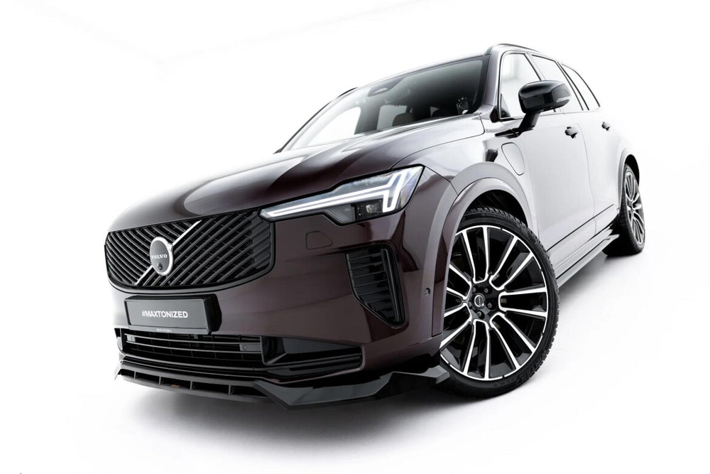 Maxton Parts - Frontlippe passend für Volvo XC90 Mk2 Facelift 2 schwarz Hochglanz