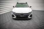 Maxton Parts - Frontlippe passend für VW Arteon R Limousine / Shooting Brake Mk1 Faceift schwarz matt