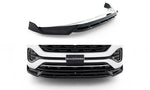 Maxton Parts - Frontlippe passend für VW Atlas R-Line Mk1 FL 2 schwarz Hochglanz