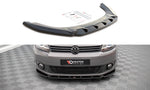 Maxton Parts - Frontlippe passend für VW Caddy Mk3 FL schwarz Hochglanz
