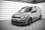 Maxton Parts - Frontlippe passend für VW Caddy Mk3 FL schwarz Hochglanz