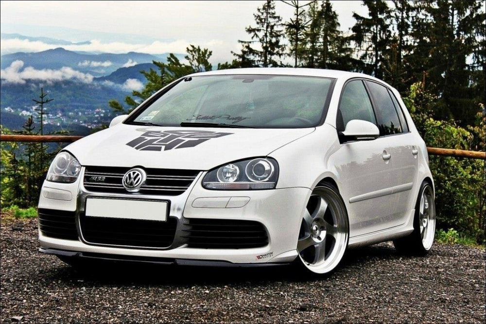 Maxton Parts - Frontlippe passend für VW Golf 5 R32 CUPRA schwarz Hochglanz