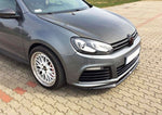 Maxton Parts - Frontlippe passend für VW Golf 6 Carbon Look