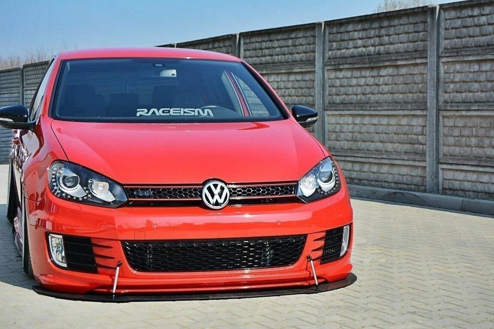 Maxton Parts - Frontlippe passend für VW Golf 6 GTI 35TH schwarz matt