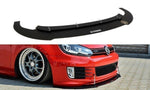 Maxton Parts - Frontlippe passend für VW Golf 6 GTI 35TH schwarz matt