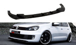 Maxton Parts - Frontlippe passend für VW Golf 6 GTI schwarz Hochglanz