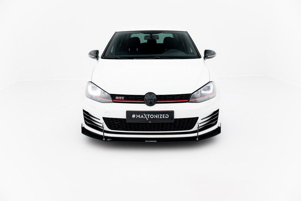 Maxton Parts - Frontlippe passend für VW Golf 7 GTI schwarz matt