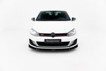 Maxton Parts - Frontlippe passend für VW Golf 7 GTI schwarz matt