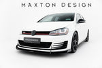 Maxton Parts - Frontlippe passend für VW Golf 7 GTI schwarz matt