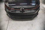 Maxton Parts - Frontlippe passend für VW Golf 7 GTI TCR rot Hochglanz