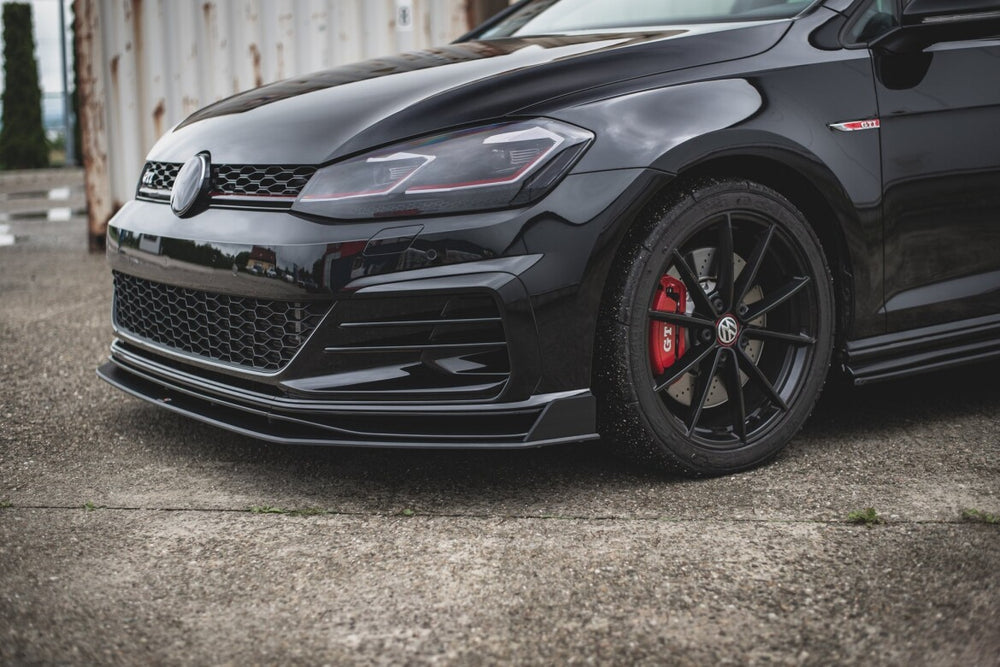 Maxton Parts - Frontlippe passend für VW Golf 7 GTI TCR schwarz matt