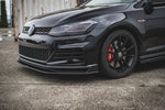 Maxton Parts - Frontlippe passend für VW Golf 7 GTI TCR schwarz matt