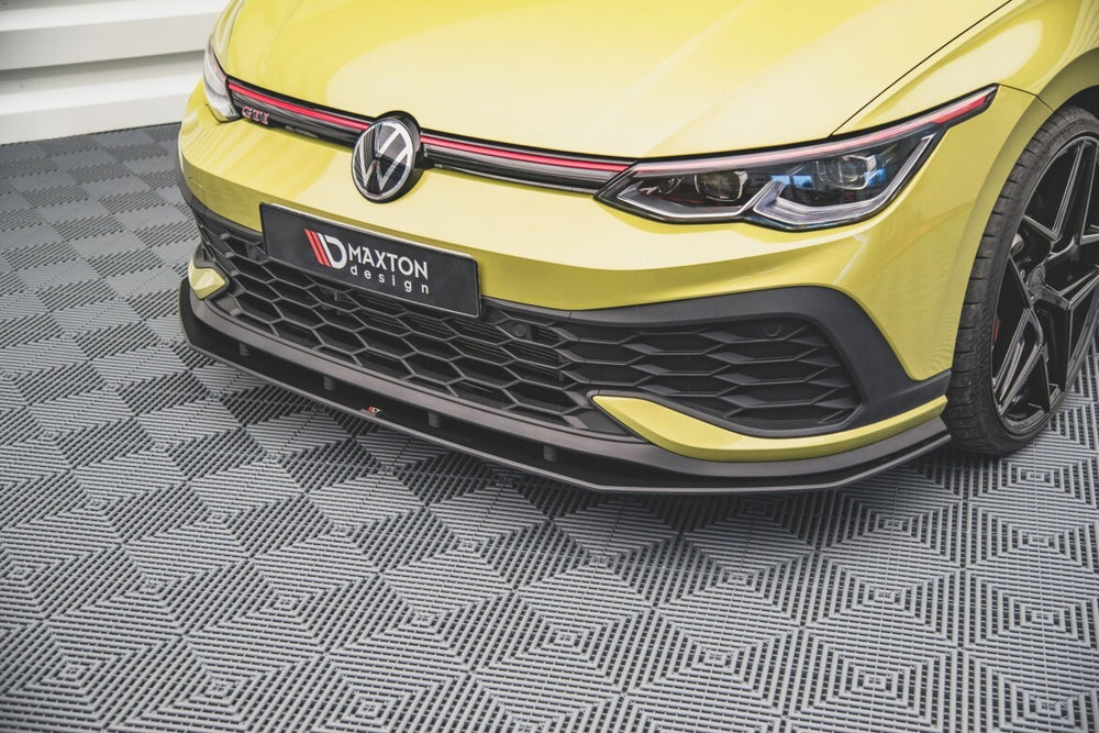 Maxton Parts - Frontlippe passend für VW Golf GTI Clubsport Mk8 schwarz matt