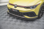 Maxton Parts - Frontlippe passend für VW Golf GTI Clubsport Mk8 schwarz matt