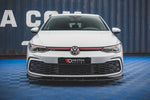 Maxton Parts - Frontlippe passend für VW Golf GTI / GTE / GTD / R-Line Mk8 schwarz Hochglanz