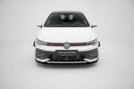Maxton Parts - Frontlippe passend für VW Golf GTI / GTE / R-Line Mk8 FL schwarz matt
