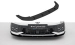 Maxton Parts - Frontlippe passend für VW Golf GTI / GTE / R-Line Mk8 FL schwarz matt
