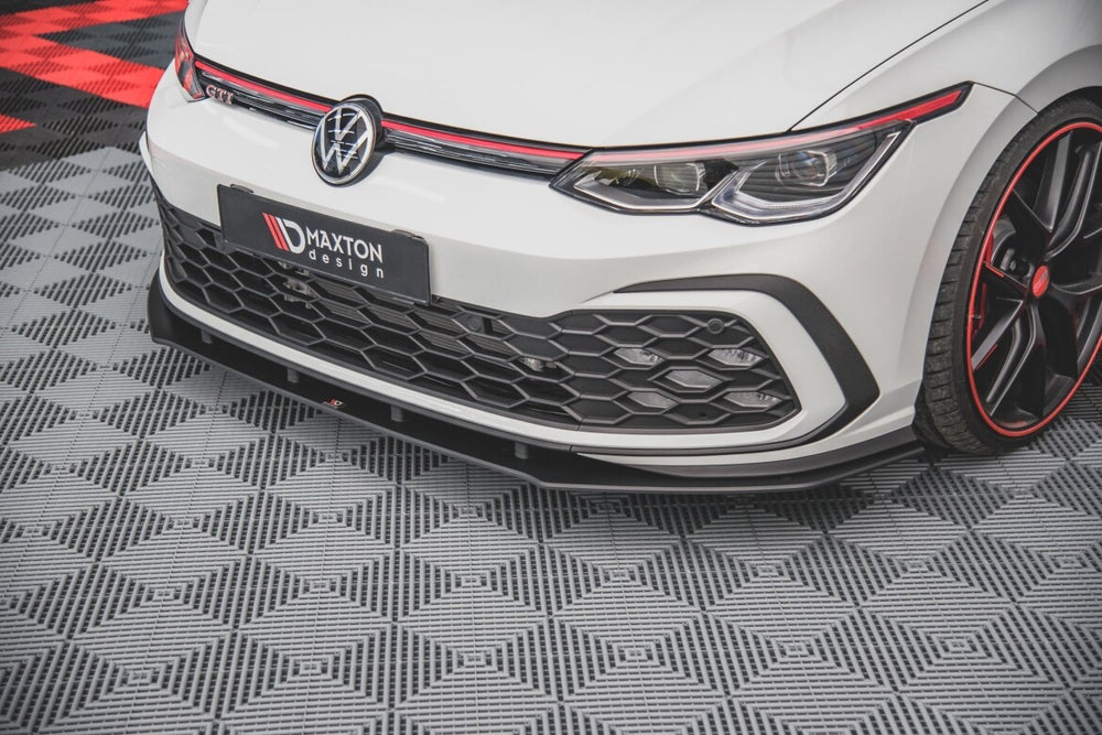 Maxton Parts - Frontlippe passend für VW Golf GTI / GTE / R-Line Mk8 schwarz matt