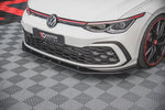 Maxton Parts - Frontlippe passend für VW Golf GTI / GTE / R-Line Mk8 schwarz matt
