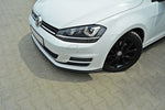 Maxton Parts - Frontlippe passend für VW Golf Mk7 schwarz Hochglanz (VW-GO-7-C-FD1-G)