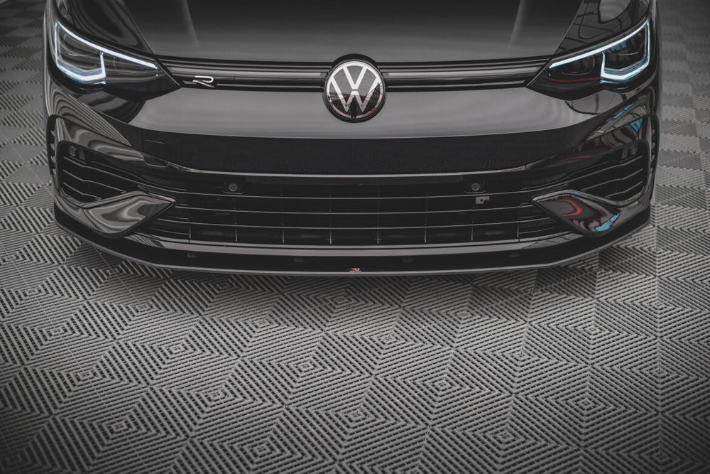 Maxton Parts - Frontlippe passend für VW Golf R Mk8 schwarz matt