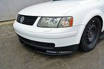 Maxton Parts - Frontlippe passend für VW Passat B5 schwarz Hochglanz