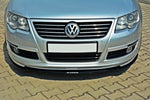 Maxton Parts - Frontlippe passend für VW Passat B6 VOTEX schwarz matt