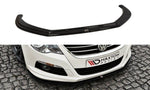 Maxton Parts - Frontlippe passend für VW Passat CC R36 RLINE (vor FL) schwarz Hochglanz