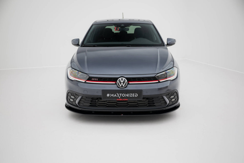Maxton Parts - Frontlippe passend für VW Polo GTI Mk6 FL schwarz matt