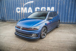 Maxton Parts - Frontlippe passend für VW Polo GTI Mk6 schwarz matt