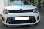 Maxton Parts - Frontlippe passend für VW Polo WRC Mk5 schwarz Hochglanz