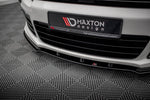 Maxton Parts - Frontlippe passend für VW Scirocco R schwarz Hochglanz