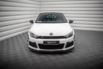 Maxton Parts - Frontlippe passend für VW Scirocco R ver2 schwarz Hochglanz