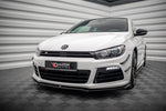 Maxton Parts - Frontlippe passend für VW Scirocco R ver2 schwarz Hochglanz