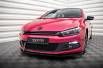 Maxton Parts - Frontlippe passend für VW Scirocco schwarz Hochglanz