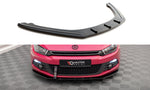 Maxton Parts - Frontlippe passend für VW Scirocco schwarz Hochglanz