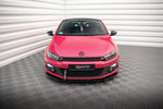 Maxton Parts - Frontlippe passend für VW Scirocco schwarz Hochglanz