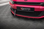 Maxton Parts - Frontlippe passend für VW Scirocco schwarz Hochglanz
