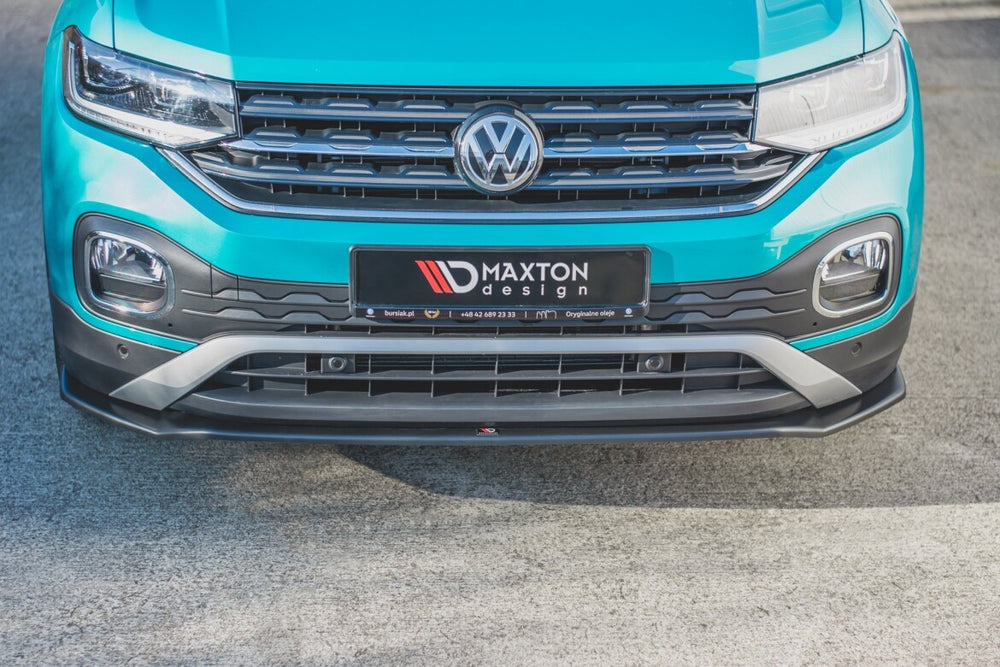 Maxton Parts - Frontlippe passend für VW T-Cross schwarz Hochglanz