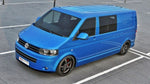 Maxton Parts - Frontlippe passend für VW T5 FL V.2 schwarz Hochglanz