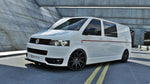 Maxton Parts - Frontlippe passend für VW T5 SPORTLINE schwarz Hochglanz